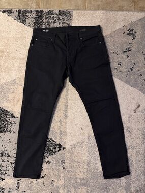G-Star Raw 3301 Men's Black Slim Jeans 35w 32L